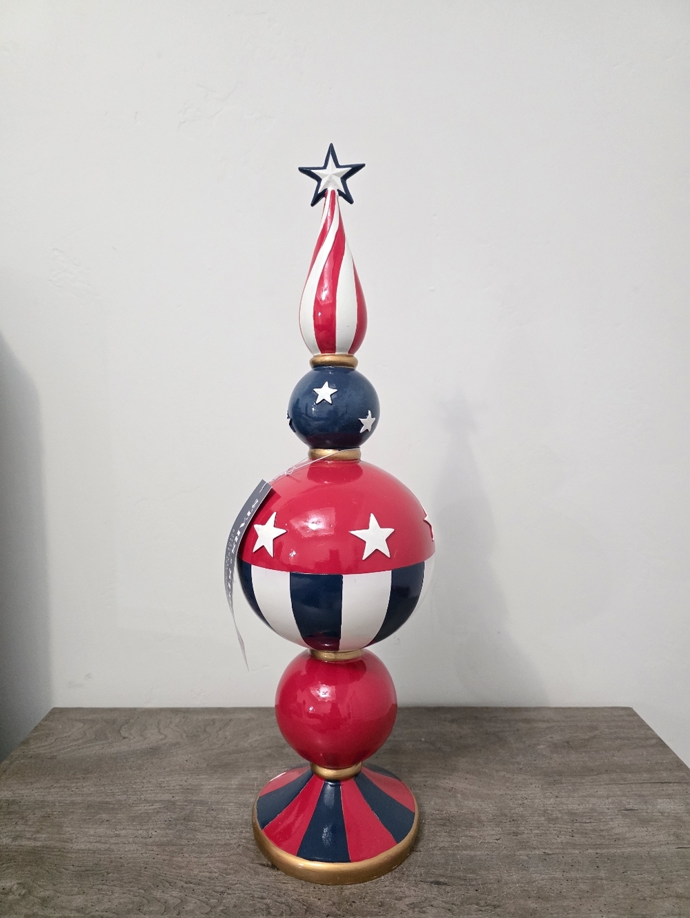 Stars And Stripes USA 4th of July Americana Patriotic Topiary New